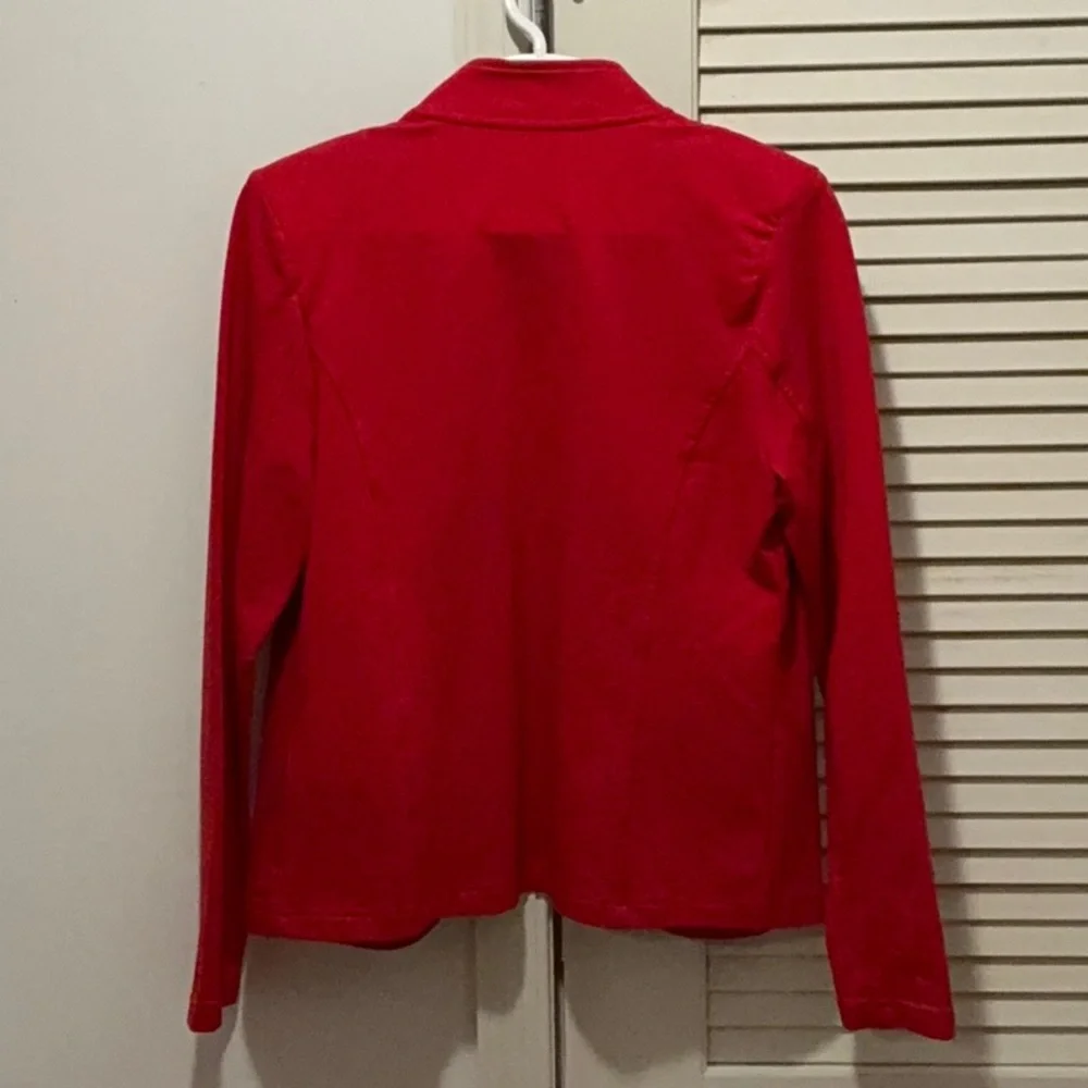 Tommy Hilfiger red military style fitted jacket - Picture 2 of 5